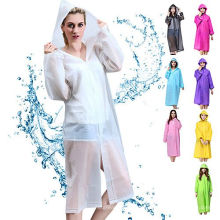 All color outdoor adult EVA rainwear